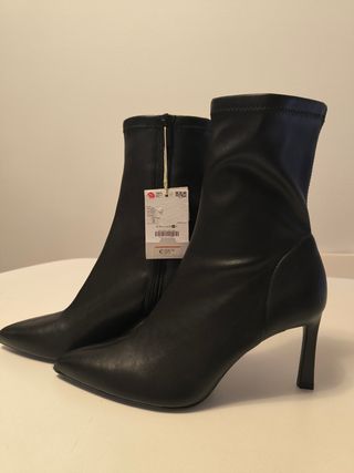 Botines tacón fino strech