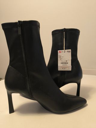 Botines tacón fino strech