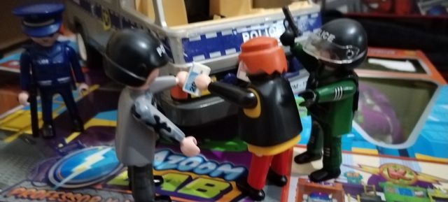 Lote policía, vehículo PLAYMOBIL