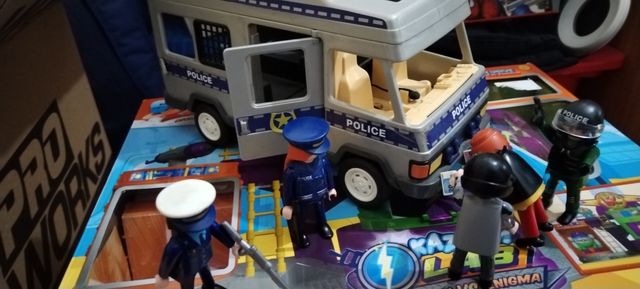 Lote policía, vehículo PLAYMOBIL