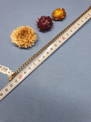 Pulsera 21cm. Barbara oro 18kl Maciza 