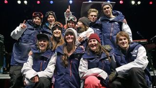 TNF US ski team Sochi Ski New