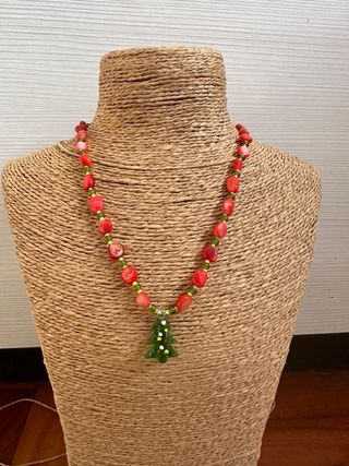 Collar arbol de Navidad 