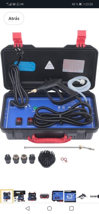 Limpiador a vapor de alta presión