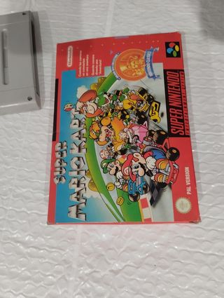 Super Mario Kart Snes Super Nintendo