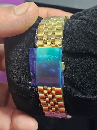 Reloj acero Martin Line mujer