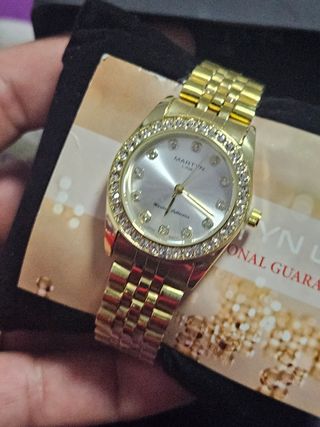 Reloj acero Martin Line mujer