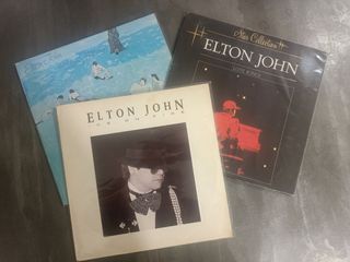 lote 2 LP vinilo ELTON JOHN