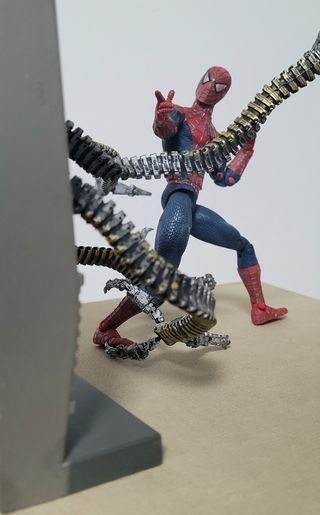 2002 Spider-Man the movie & 2004 Subway Dr Octopus