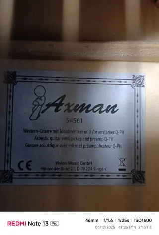 Guitarra electo acústica nueva