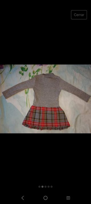 Vestido para niña,  talla 5 años 