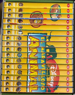 El Maravilloso Mundo de los Animales Disney y DVD