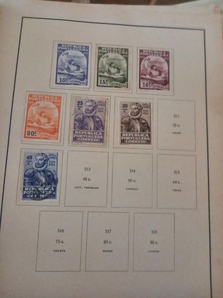 Sellos Portugal colonias y metropoli