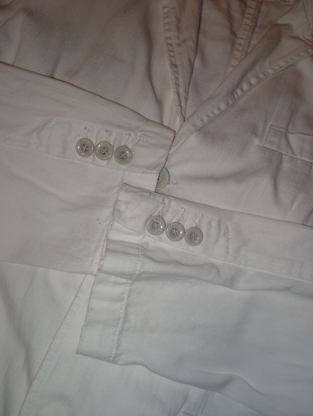 Americana Armani Blanca talla 42