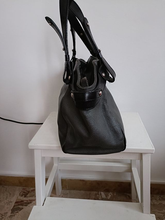 Borsa a mano in pelle