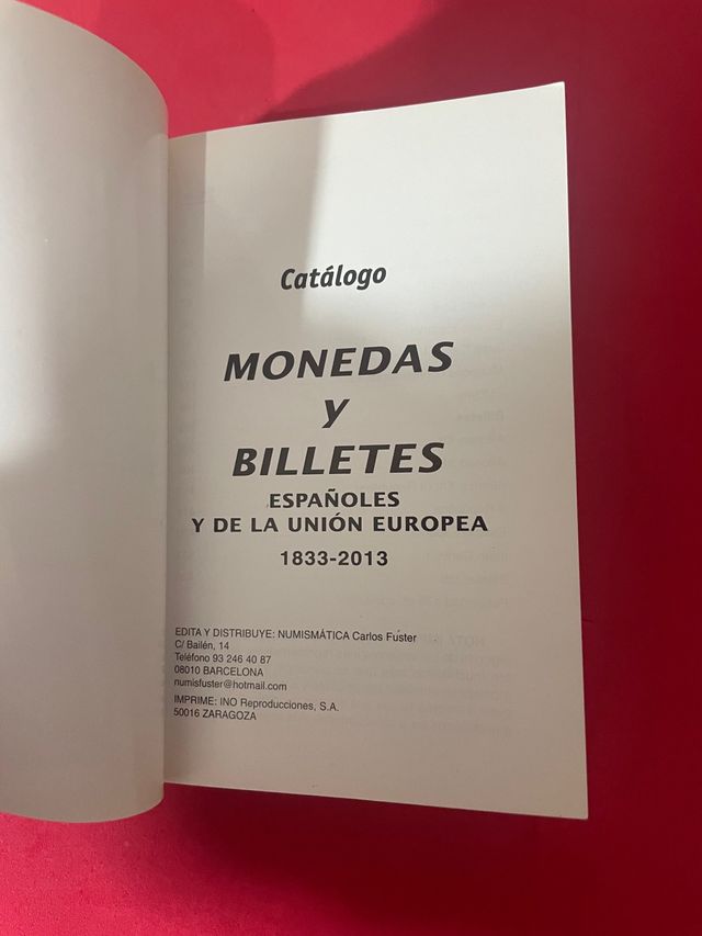 Catalogo delle monete e banconote dal 1833 al 2013