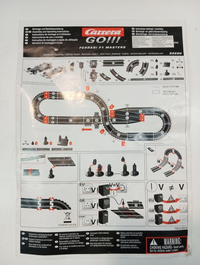 2 Scalextric Carrera GO