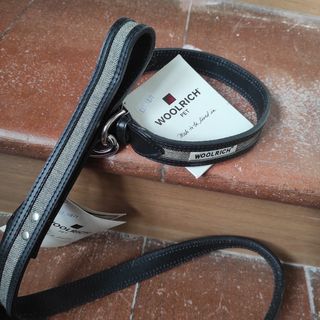 Collare e Guinzaglio Woolrich tg.M/L