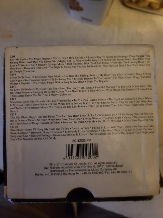 FRANK SINATRA My way 10 CDs Box Set