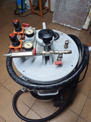 Máquina para pintar gotelé