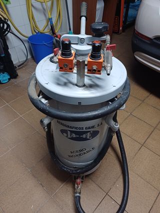 Máquina para pintar gotelé