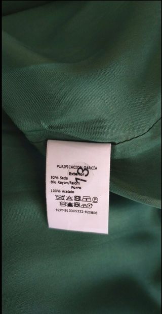 Vestido seda Purificación García