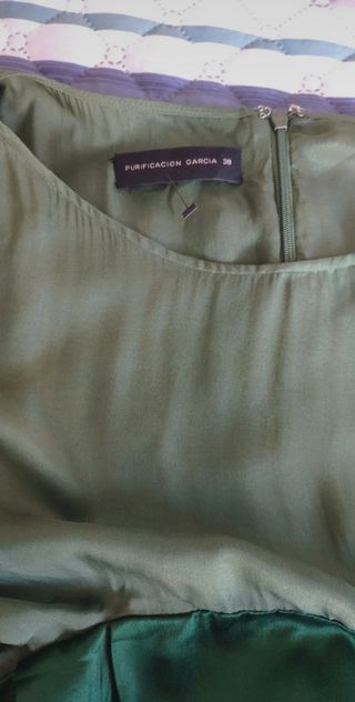 Vestido seda Purificación García