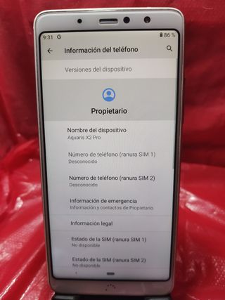 BQ AQUARIS X2 PRO