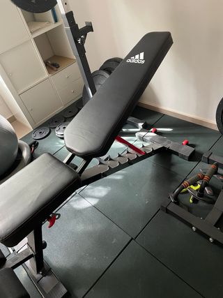 Banco Adidas Gimnasio