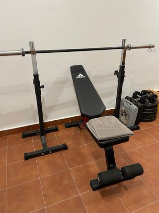 Banco Adidas Gimnasio