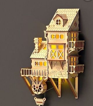 lampara casa DYI