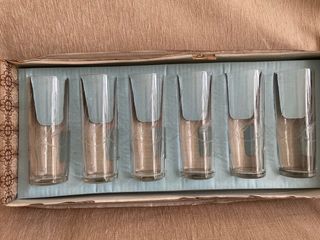 Vasos de tubo vintage