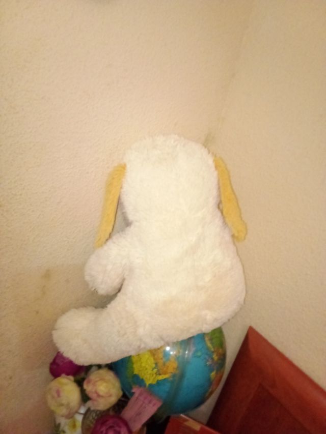 HERMOSO PERRO DE PELUCHE 