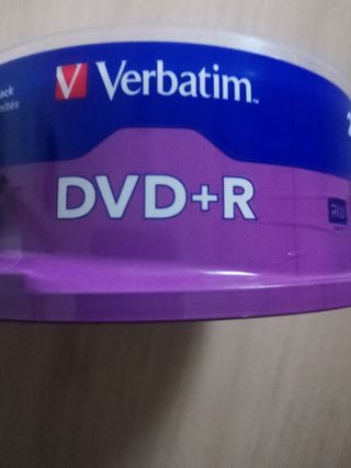 *NUEVA*  CAJA 25 DVD + R. VERBATIM