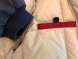 Tommy Hilfiger abrigo chubasquero plumífero azul M