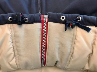 Tommy Hilfiger abrigo chubasquero plumífero azul M