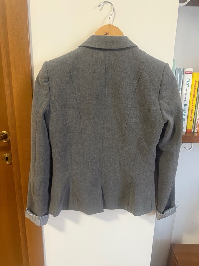 Blazer Bershka grigio chiaro