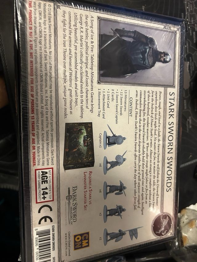 a song of ice and stark sworn swords