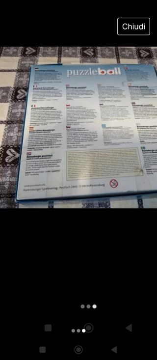 Puzzle ball con figure cani