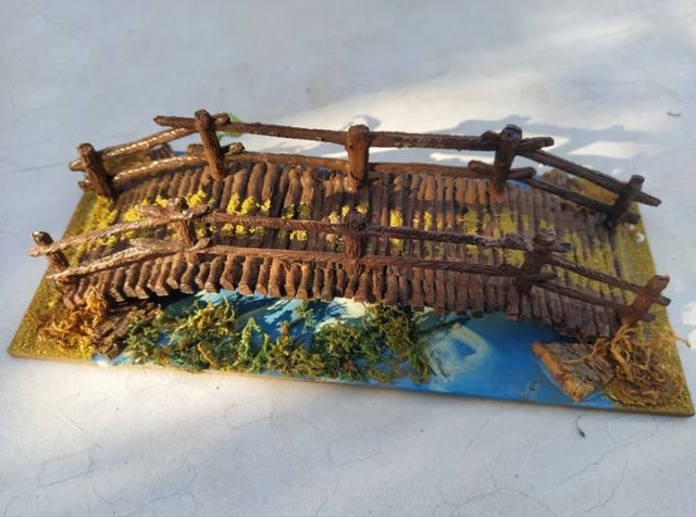 Belén, posada, alfarería, puente, molino y pozo.