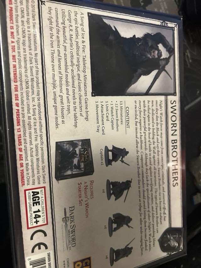 a song of ice and fire sworn brothers