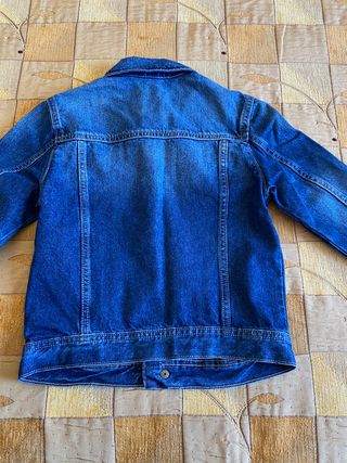 Benetton - Giubbino in Jeans bambino Taglia M-7/8