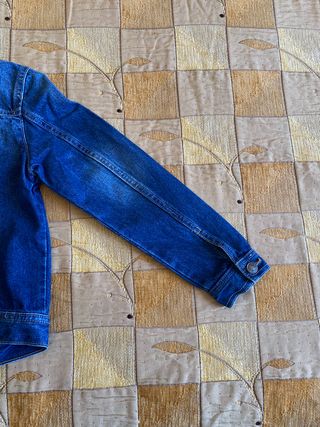 Benetton - Giubbino in Jeans bambino Taglia M-7/8