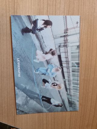 Lesserafim crazy álbum (heathers rock)