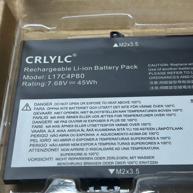 CRLYLC L17C4PB0 Batería  lenovo  IdeaPad 530S...