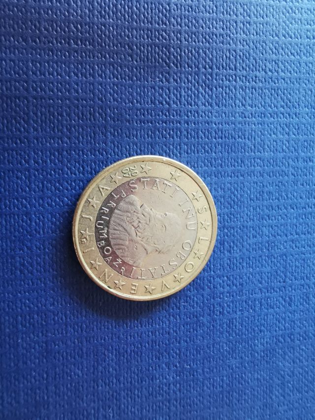 1 euro moeda Eslovénia