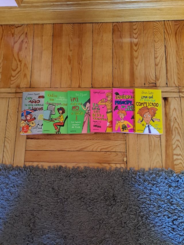 6 volúmenes Colección Montena