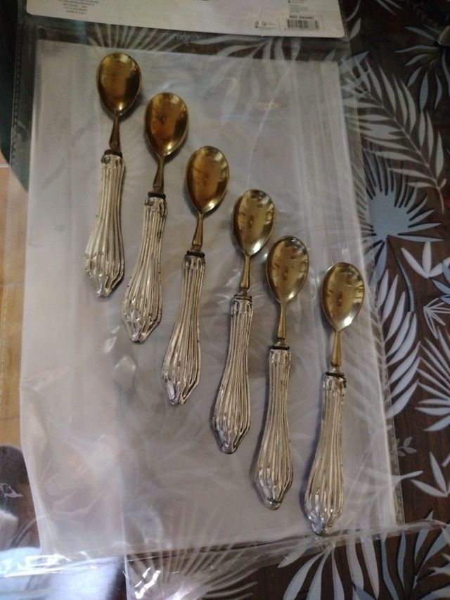 Cucchiaini ottone e alpacca