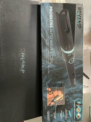 plancha de rizos el pelo como nueva