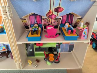 Playmobil. Casa de muñecos, transportable.